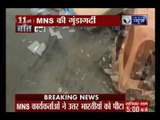 ठाणे में MNS कार्यकर्ताओं की गुंडागर्दी, फेरीवालों को पीटा | MNS workers thrash hawkers in Thane