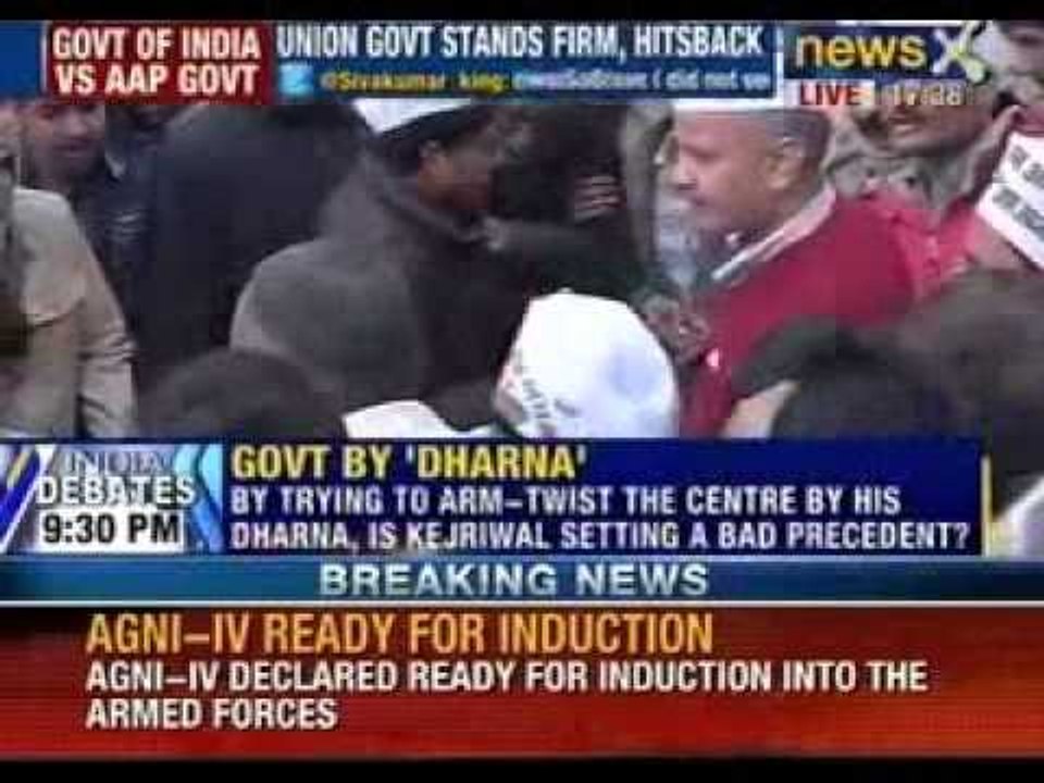Arvind Kejriwal Latest: NewsX reports from 'Ground Zero' of AAP's Dharna