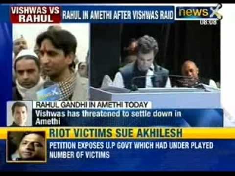 AAP leader Kumar Vishwas has threatened to settle down in Amethi - NewsX