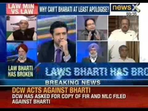 NewsX: Law Minister of Delhi breaks Law, doesn't even apologise for harassing foreign National