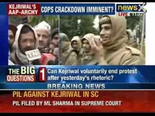 Breaking News: PIL filed against Arvind Kejriwal's protest as Mob goes out of control