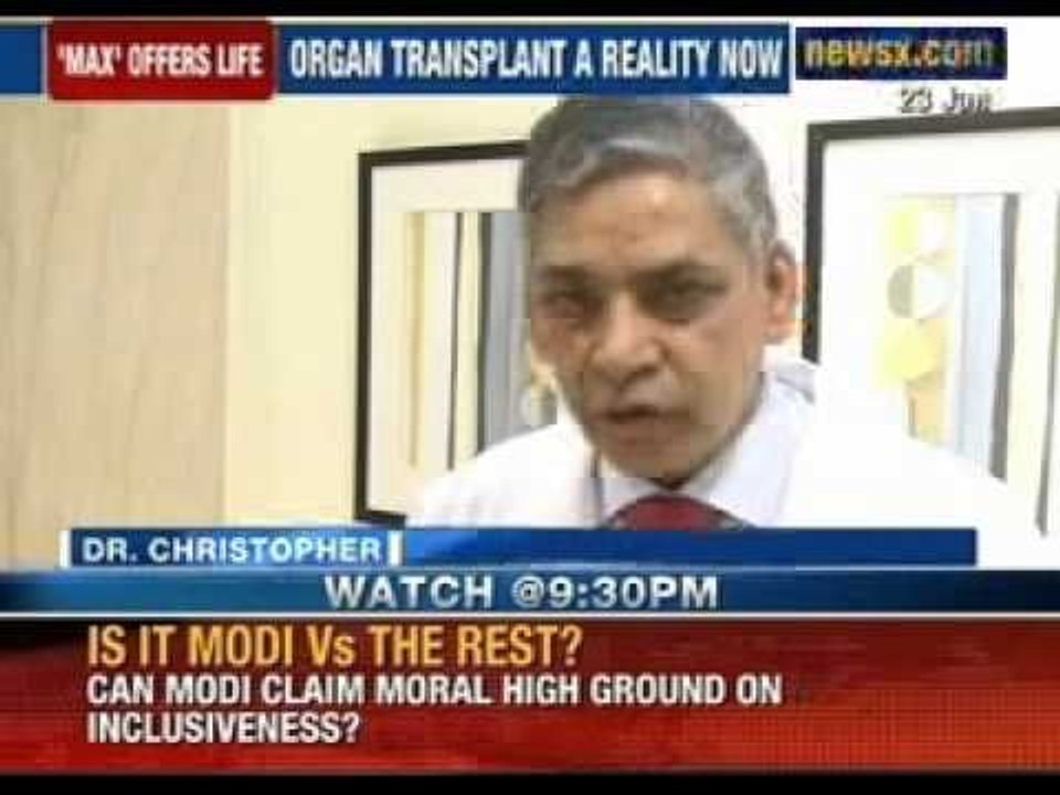 NewsX: Revolutionary organ transplant done at Max Hospital