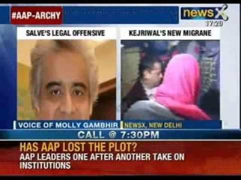 Harish Salve vs Arvind Kejriwal: Former ASG Harish Salve to battle Arvind Kejriwal in court - NewsX