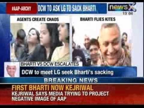 NewsX: Ignoring summons from Women Commission, Somnath Bharti flies kites