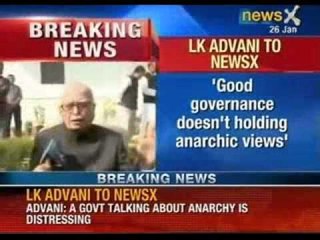 Watch LK Advani exclusively on NewsX