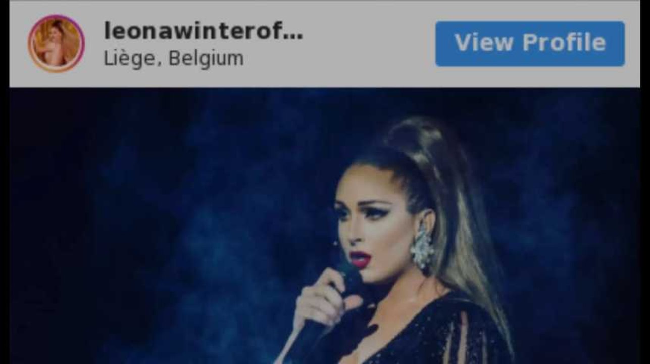 Leona Winter dans The Voice sur  tf1: un transformiste pour la première fois dans l'émission