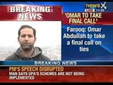 J&K News: Congress and National Conference split. Omar Abdullah to take final call on ties.