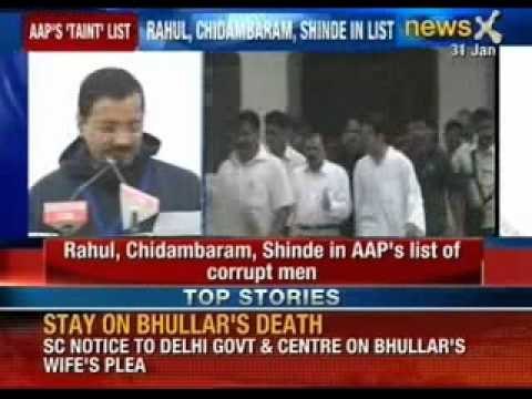 Aam Aadmi party news: Watch complete list of Arvind Kejriwal's most corrupt politicians