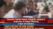 Union Minister Harish Rawat slaps a party worker in Dehradun in public view - NewsX