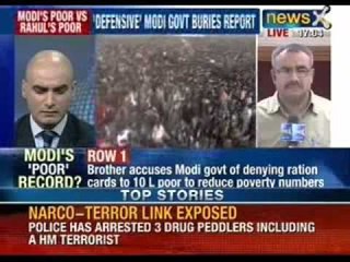 NewsX: Narendra Modi Gujarat Government says if you earn more than 11 Rs, you are not poor