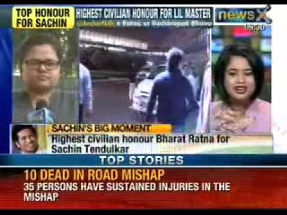 Sachin Tendulkar, first cricketer to be honored with Bharat Ratna - NewsX