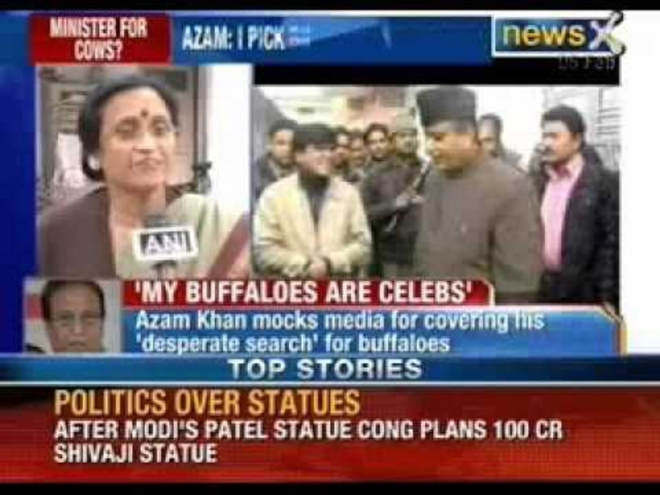 Watch cowboy of Uttar Pradesh 'Azam Khan' comparing his buffaloes with Queen Victoria