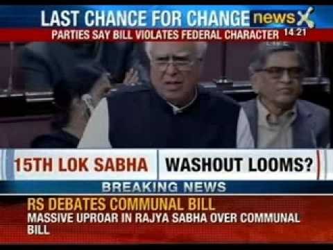 Arun Jaitley and CPM leader Sitaram Yechury oppose Communal Violence Bill in Rajya Sabha - NewsX