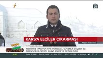 Kars'a elçiler çıkarması