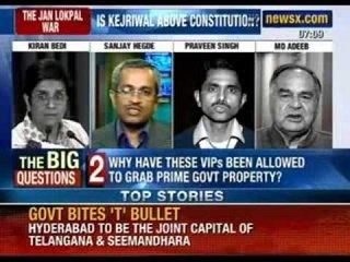 Santosh Hegde : No CM, including Kejriwal is above the constitution - NewsX
