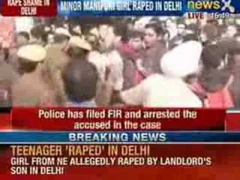 Rape shame in Delhi: Protest erupts over rape of a minor North-East girl