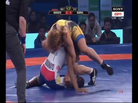 PWL 3 Day 9: Odunayo Adekuoroye VS Marwa Amri Pro Wrestling League at season 3 |Highlights