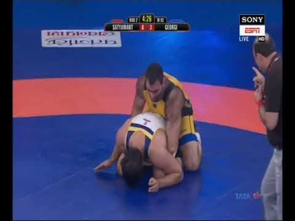 PWL 3 Day 9: Satyawart Kadian Vs Georgi at Pro Wrestling League | Highlights