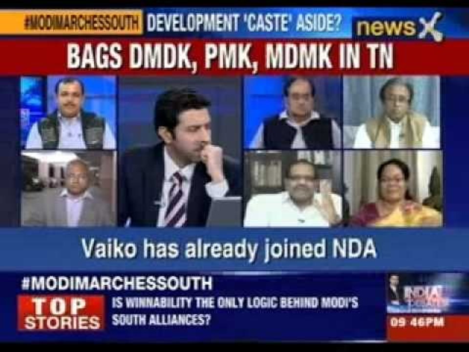 India Debates : By stitching so many alliances has Modi proved his acceptability ?