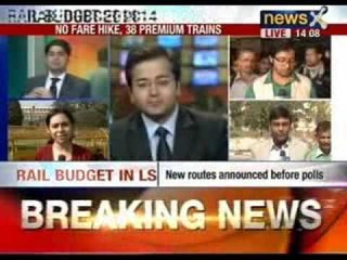 Rail budget 2014: No passenger fare hike, 17 new premium trains
