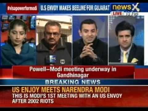 US envoy Nancy Powell meets Gujarat CM Narendra Modi