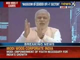 Narendra Modi addresses at NASSCOM summit