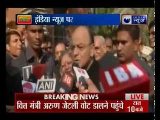 जनता से अपील करते हुए अरुण जेटली ने कहा- भारी मात्रा में वोट करें, विकास की यात्रा कायम रखें