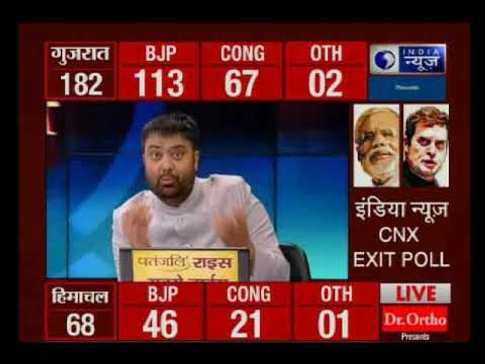 इंडिया न्यूज CNX एग्जिट पोल: एग्जिट पोल पर हार्...