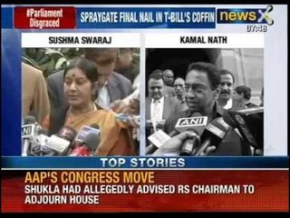 Pepper spray in Parliament: BJP-Congress indulge in blamegame
