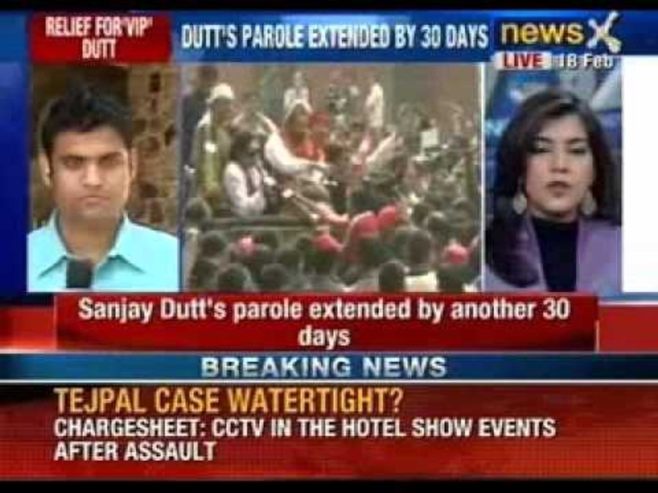 Sanjay Dutt's parole extended by another 30 days
