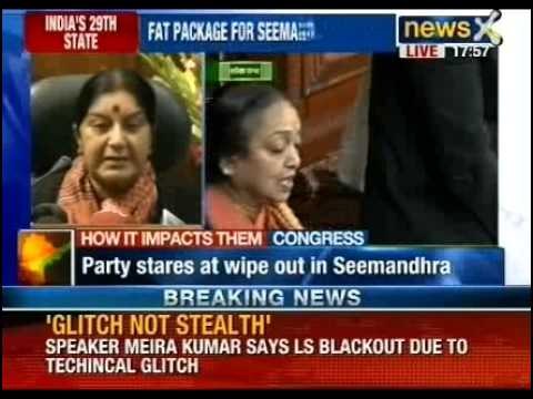 BJP has supported Telangana: Sushma Swaraj