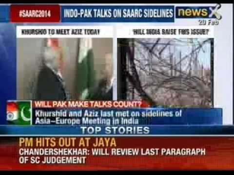 External affairs Minister Salman Khurshid to meet Pakistan counterpart Sartaj Aziz
