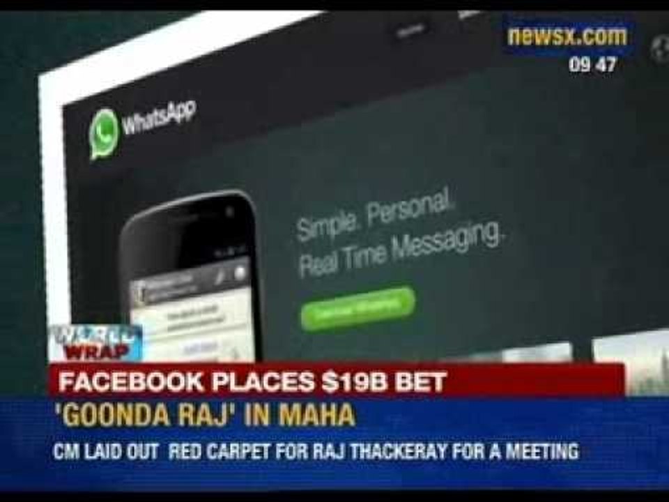 Facebook places a $19 billion bet on Whatsapp