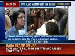 Mamata Banerjee arrest social activist for protesting against rape