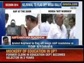 Arvind Kejriwal to address a huge rally in Haryana today at 11 am