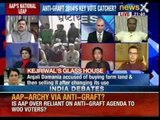 India Debate: Is AAP over reliant on anti-graft agenda to woo voters?