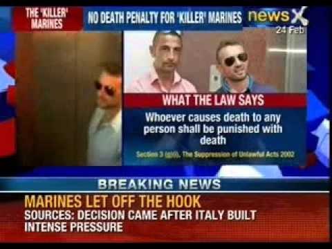 Italian Marines case: India caved in to intense pressure from Italy and European Union
