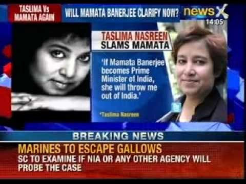 Bangladeshi author Taslima Nasrin hits back at Bengal Chief Minister
