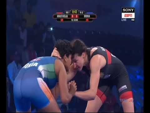 PWL 3 Day 10: Anastasija Grigorjeva VS Monia Pro Wrestling League at season 3 | Highlights