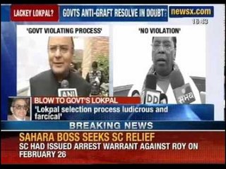 Senior Supreme Court lawyer says 'no for Lokpal panel'