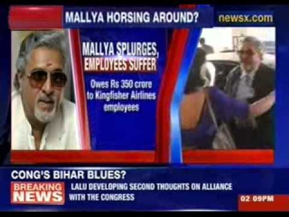Vijay Mallya exposed: Money for horse, not employees?