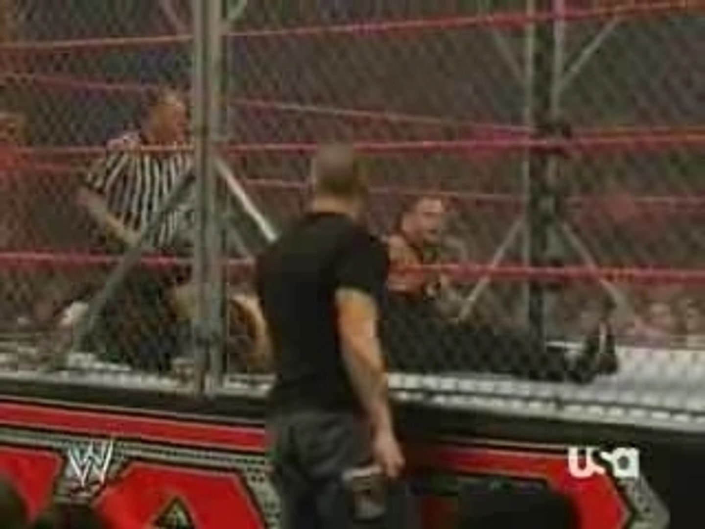 wwe raw jeff hardy vs umaga in the steel cage match part 1 - Vidéo  Dailymotion