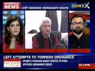 Left opposes ordinance route