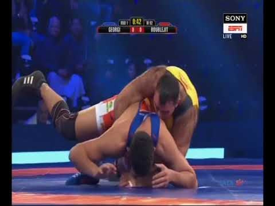 PWL 3 Day 2: वीर मराठा के जार्जी कीटोव ने हरियाणा हैमर्स के रूबलजीत सिंह रंगी को हराया| Highlights