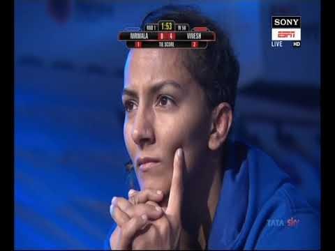 PWL 3 Day 3: Nirmala Devi Vs Vinesh Phogat at Pro Wrestling league 2018| Full Match