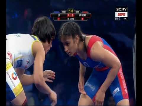 PWL 3 DAY 5 : Vinesh Phogat Vs Seema at Pro Wrestling league 2018 | Full Match