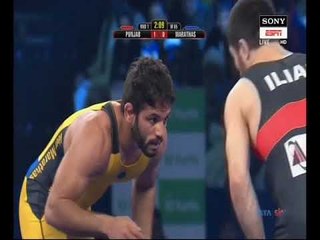 PWL 3 Day 6: Ilias Beckbolatov Vs Amit Dhankar  at Pro Wrestling League season 3| Full Match