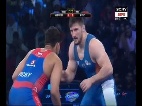 PWL 3 Day 7: Alborov Aslan VS Vicky at Pro Wrestling league season 3|Full Match