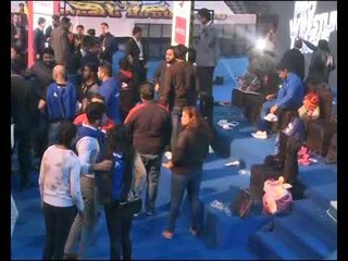 PWL 3 Day 5: Visuals after the match between UP Dangal and Mumbai Maharathi