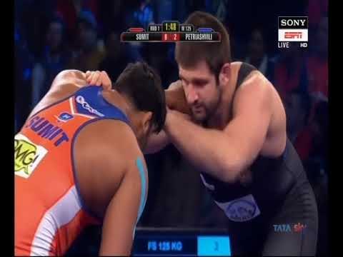 PWL 3 Day 8: Sumit Vs Geno Petriashvili at Pro Wrestling League season 3| Full match